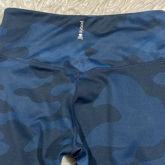 Lilybod x Soulcycle High Rise Blue Leggings With Camo Details - Picture 11 of 11